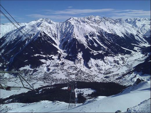 Skiing Klosters
